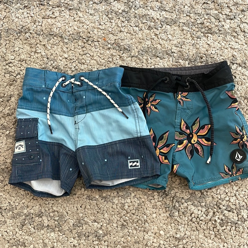 Toddler boys boardshorts bundle